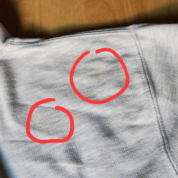 Bowie crop top hoodie, original - Picture 5 of 7